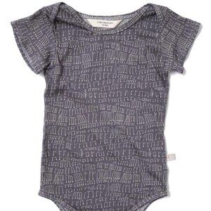 Music Notes organic cotton onesie